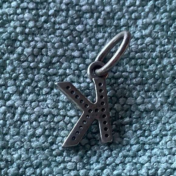 Sparkling “K” Charm - Picture 4 of 6